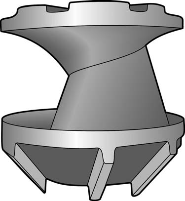 Impulsor-monocanal-de-una-bomba-sumergible-para-agua-residual